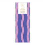 Grape Jelly Purple Stripe Tissue Paper