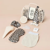 Pinch Provisions Super Spa Set, Black & White Checkered