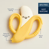 Itzy Ritzy Banana Chew Crew® Easy-Hold Silicone Teether