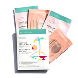 Patchology Resting Beach Face, Soothing Sheet Mask & Lip Gel Kit