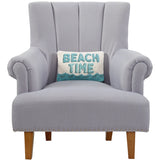 Beach Time Throw Pillow, 8x12