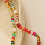 Multi-Colored Beaded Necklace