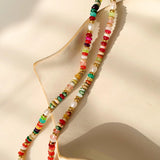 Multi-Colored Beaded Necklace