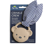 Itzy Ritzy Taupe Bear Crinkle Crew™