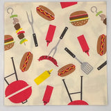 Grillin and Chillin Foil Cocktail Napkins