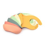 Coconut White Silicone Bib