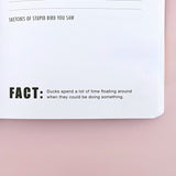 The Big Dumb Bird Journal: A Field Notebook for Recording Notes, Sketches, and Observations of Birds and Their Nonsense
