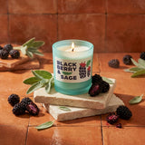 REWINED Blackberry & Sage Candle, 10oz.