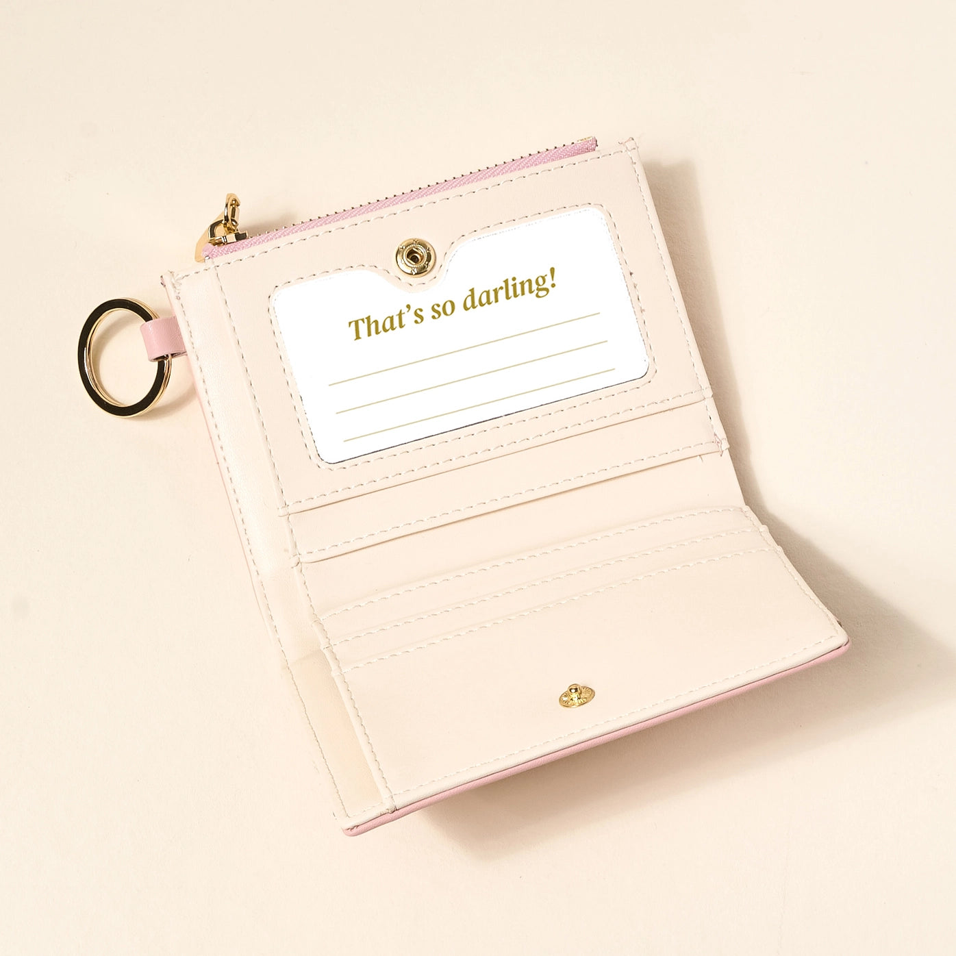 Blush Luxe Pocket Wallet