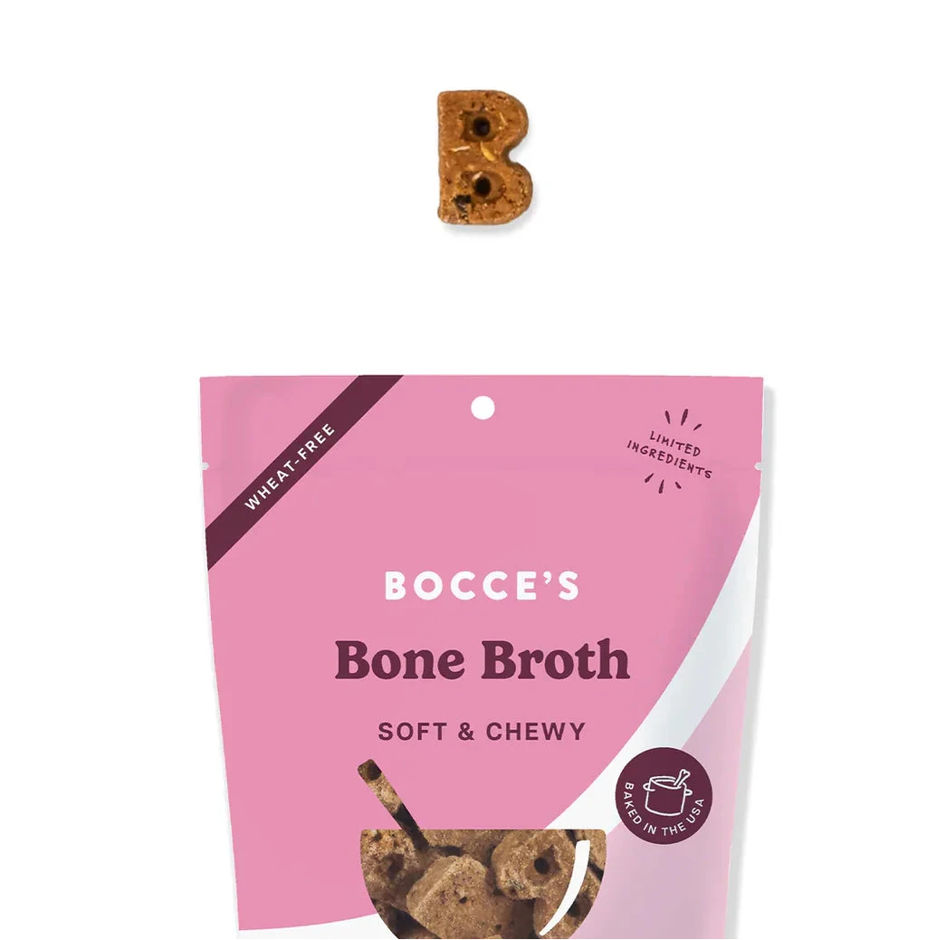 Bocce's Bone Broth Soft & Chewy Dog Treats