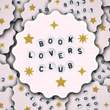 Book Lovers Club Vinyl Sticker