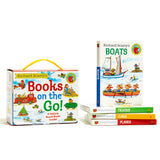 Richard Scarry's Books on the Go! Set of 4 Vehicle Board Books