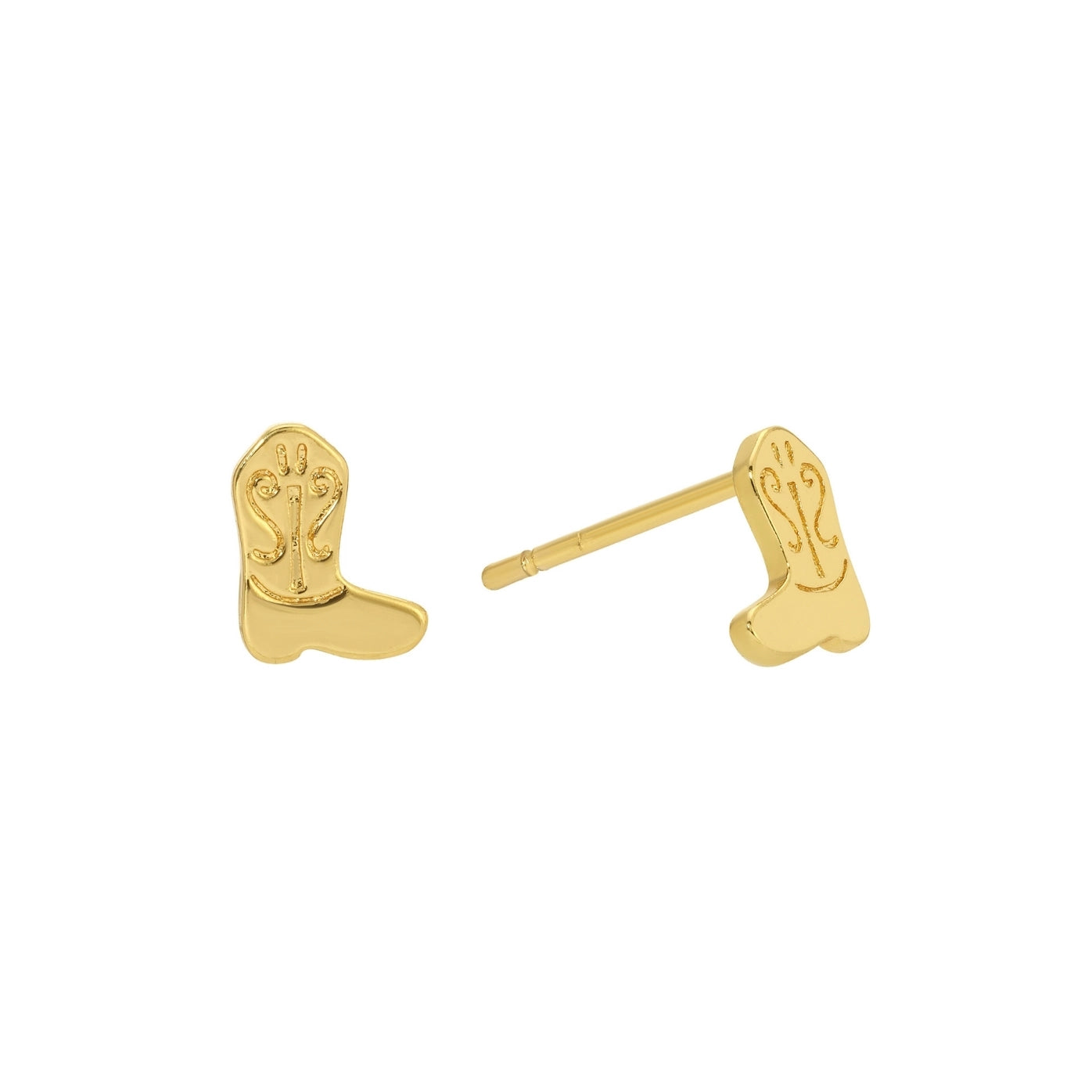 Splendid Iris Cowgirl & CZ Stud Earrings, Set of 3