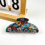 Botanical Flower Claw Hair Clip