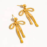 Bow Dangle Earrings