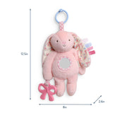 Itzy Ritzy Pink Bunny Bitzy Traveler™