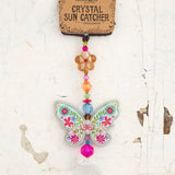 Butterfly Sun Catcher Car Charm