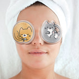 Chill Out! Kitten Gel Eye Pads, Set of 2