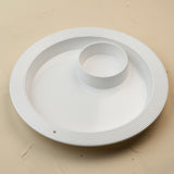 Nora Fleming Pinstripes Chip and Dip Platter