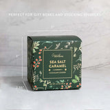 Holiday Sea Salt Caramel Chocolate Cookies