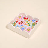 Ciao Bella Coastal Print Scallop Trinket Tray