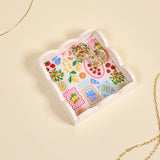 Ciao Bella Coastal Print Scallop Trinket Tray