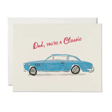 Dad, You're A Classic (Blue Car), Father's Day Card
