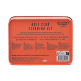 Golf Club Cleaning Kit: Cleaning Fluid, Cleaning Brush & Cloth