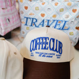 'COFFEE CLUB' Vintage Trucker Hat