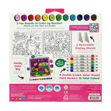 Colortopia Paint Marker By Number Kit, Unicorn Funland