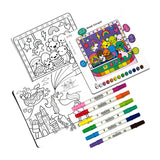 Colortopia Paint Marker By Number Kit, Unicorn Funland