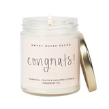 Congrats! Candle, 9oz.