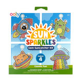 OOLY Sun Sparkles Gem Suncatcher Kit, Cosmic Fun
