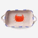 Crab Ceramic Rectangular Baking Dish