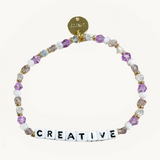 Creative, Little Words Project Bracelet