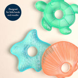 Itzy Ritzy Seaside Cutie Coolers™ Water Filled Teethers, 3pk.