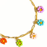 Beaded Daisy Chain Necklace