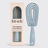KITSCH Haze Blue Detangling Flexi Brush