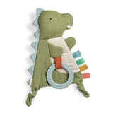 Itzy Ritzy Dinosaur Bitzy Crinkle™ Sensory Crinkle Toy With Teether