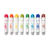 OOLY Jumbo Jots Dual Tip Dinosaur Stamp Markers, Set of 8