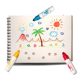 OOLY Jumbo Jots Dual Tip Dinosaur Stamp Markers, Set of 8