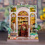 DIY Miniature House Kit: Green Life Bookshop