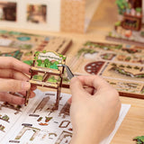 DIY Miniature House Kit: Green Life Bookshop