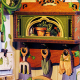 DIY Miniature House Kit: Green Life Bookshop