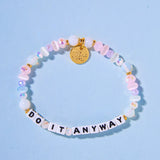 Do It Anyway, Little Words Project Bracelet (S/M)