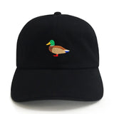 Embroidered Mallard Duck Adjustable Strap Hat