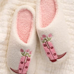 Cowgirl Boots Slippers