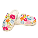 Wildflower Fuzzy Slippers