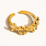 Three Bow Ring (Adjustable)