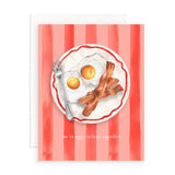 We're Eggs-cellent Together, Greeting Card